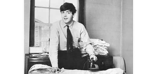 1963-03-25 John Lennon and Paul McCarney at 20 Forthlin Road